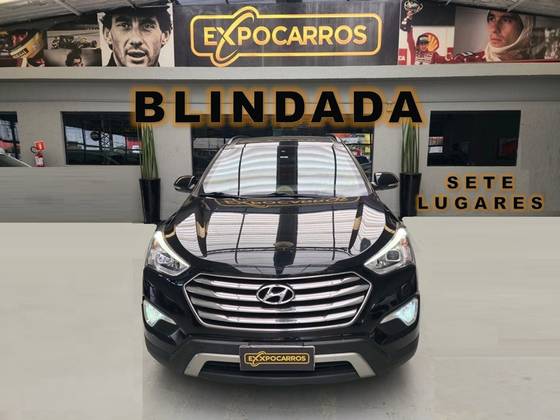 HYUNDAI SANTA FÉ 3.3 MPFI 4X4 7 LUGARES V6 270CV GASOLINA 4P AUTOMÁTICO HYUNDAI SANTA FÉ 3.3 MPFI 4X4 7 LUGARES V6 270CV GASOLINA 4P AUTOMÁTICO